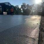 finished concrete, concrete slab