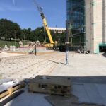 prepping, rebar, mesh